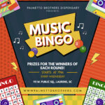 Music Bingo at Palmetto Brothers Dispensary!