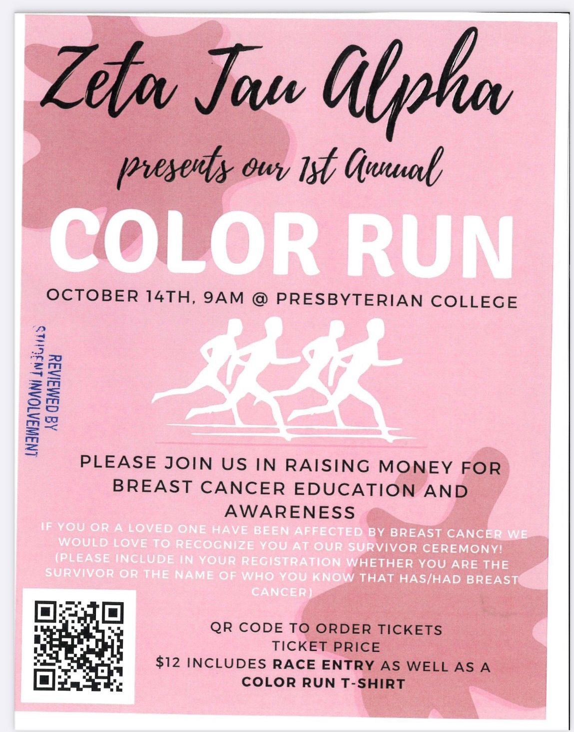 Color Run-ZTA for Breast Cancer