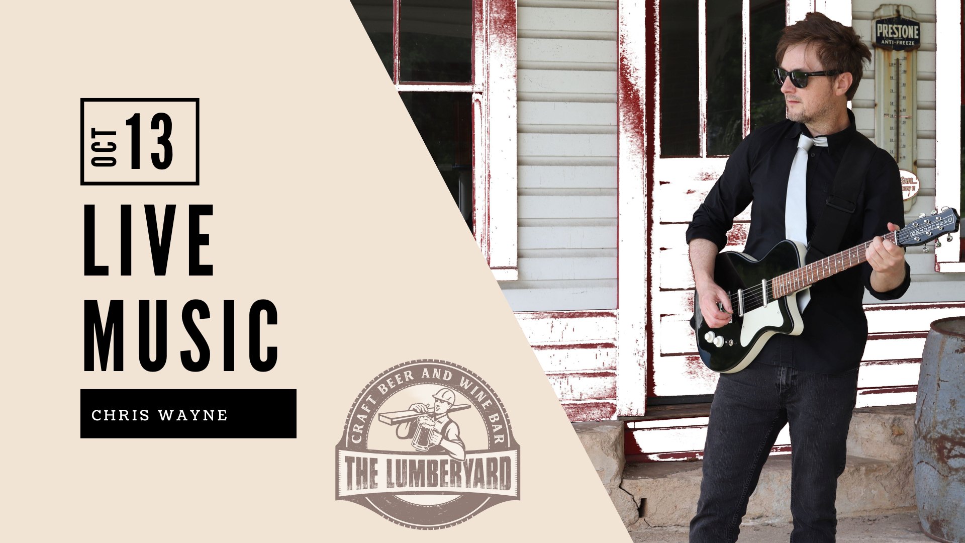 LIVE at the Lumberyard: Chris Wayne