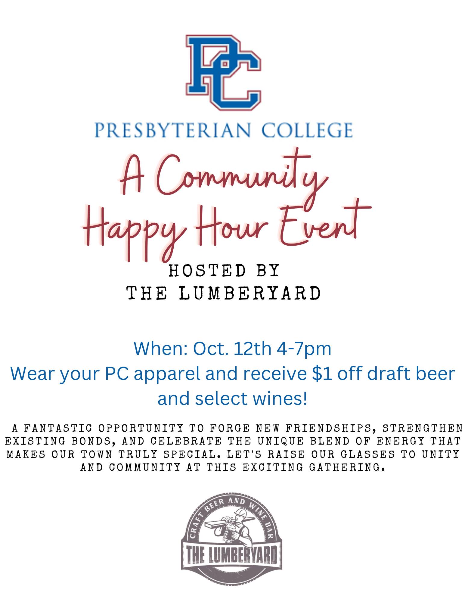 A Community Happy Hour Event!