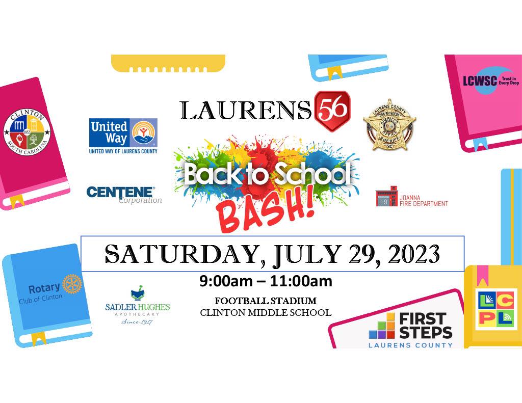 Laurens 56 Back to School Bash