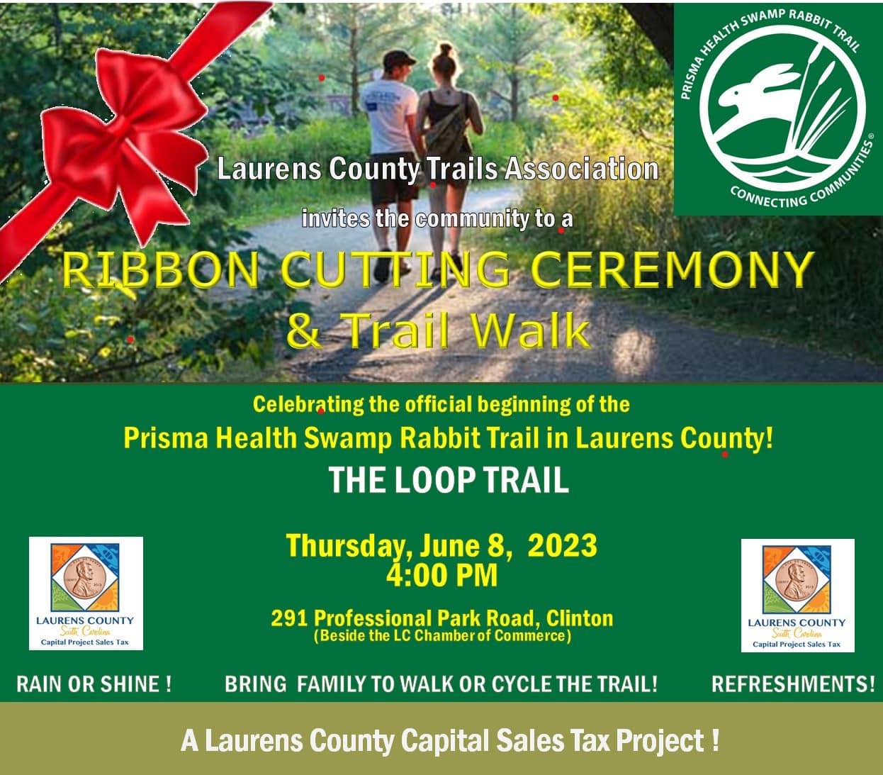 Ribbon Cutting & Trail Walk