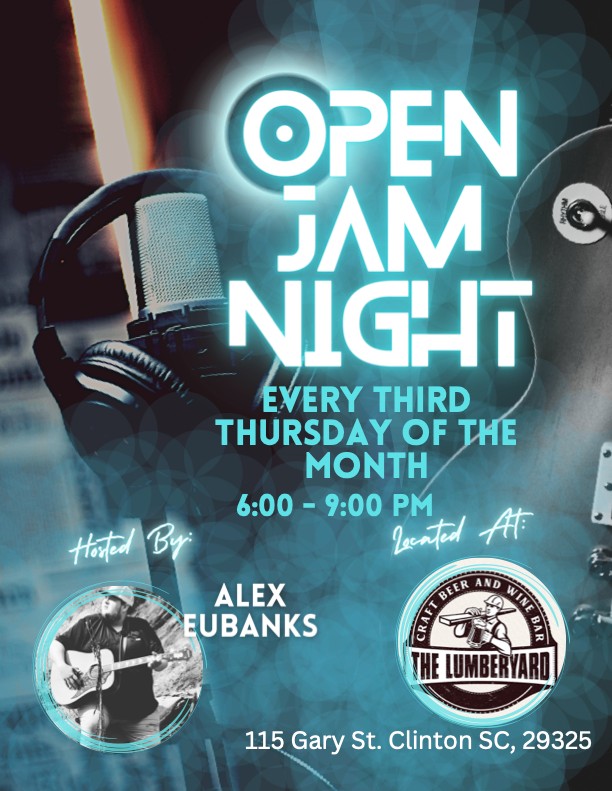 Open Jam Night - Hosted by Alex Eubanks