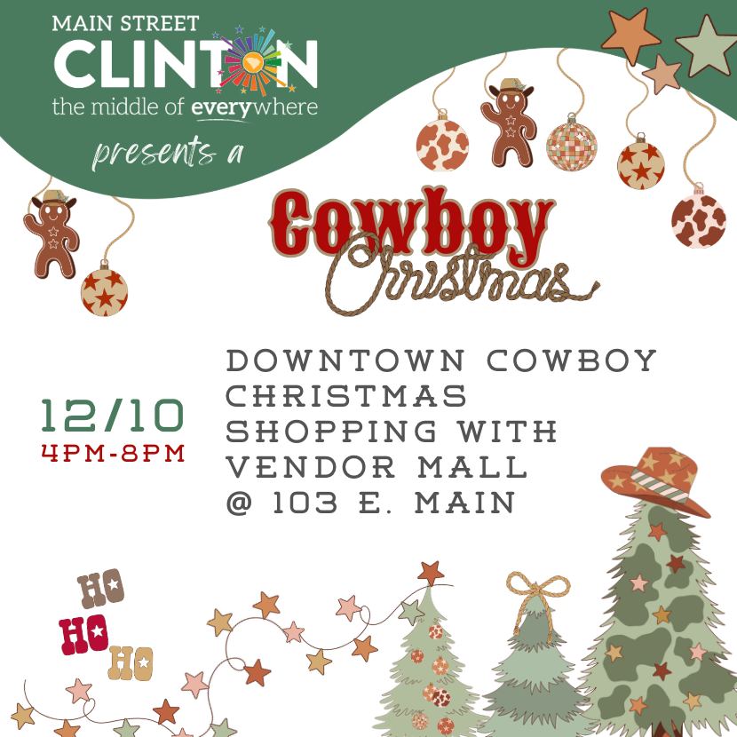 Clinton Cowboy Christmas